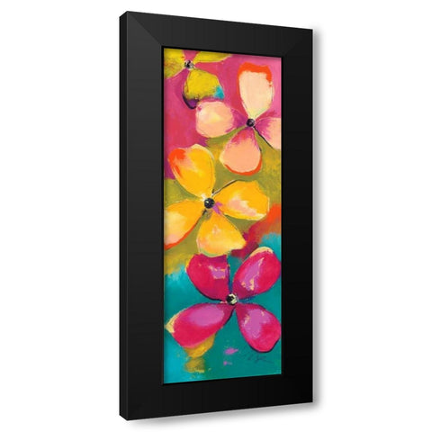 Melody II Black Modern Wood Framed Art Print with Double Matting by Strunk, Anne L.