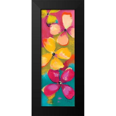 Melody II Black Modern Wood Framed Art Print by Strunk, Anne L.