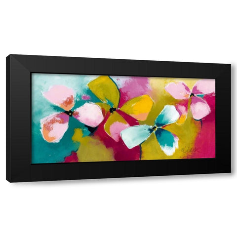 Melody III Black Modern Wood Framed Art Print by Strunk, Anne L.