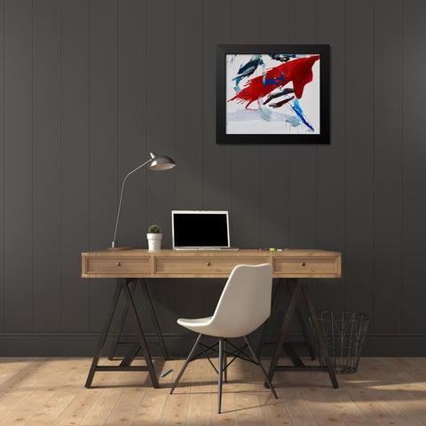 Sleeping Beauty I Black Modern Wood Framed Art Print by Miteff, Stefan