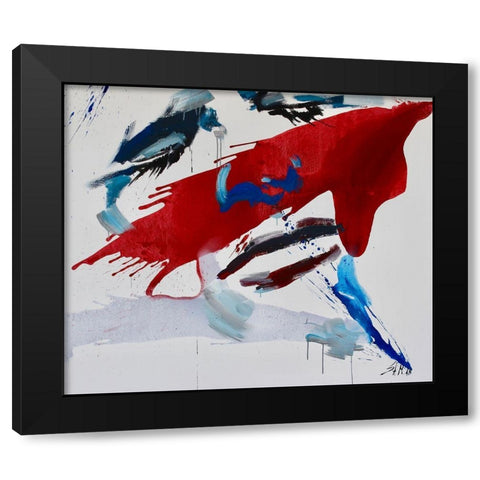 Sleeping Beauty I Black Modern Wood Framed Art Print by Miteff, Stefan