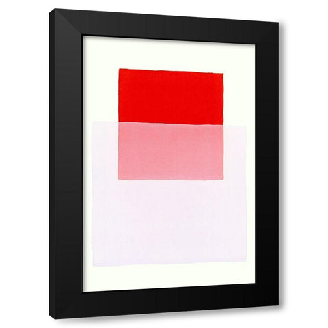 Color Code 2 Black Modern Wood Framed Art Print by Maier, Werner