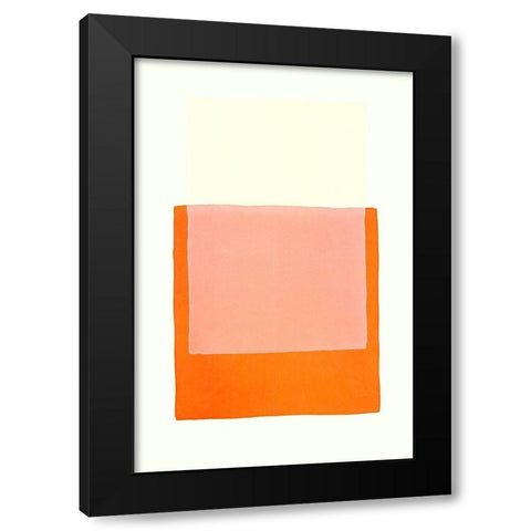 Color Code 4 Black Modern Wood Framed Art Print by Maier, Werner