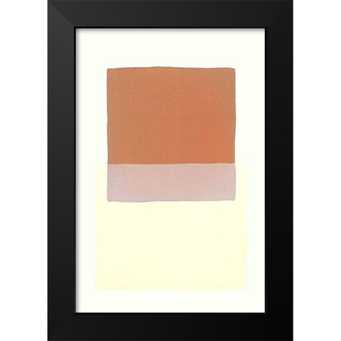 Color Code 7 Black Modern Wood Framed Art Print by Maier, Werner