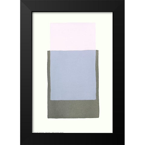 Color Code 8 Black Modern Wood Framed Art Print by Maier, Werner