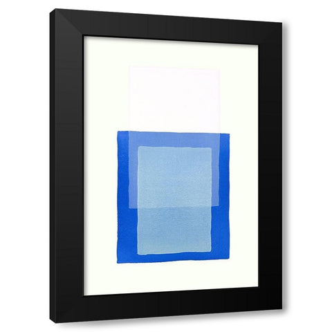 Color Code 9 Black Modern Wood Framed Art Print by Maier, Werner