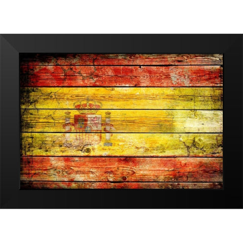 Spain 2 Black Modern Wood Framed Art Print by Robins, John H.