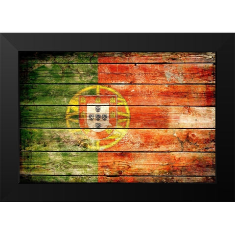 Portugal 2 Black Modern Wood Framed Art Print by Robins, John H.