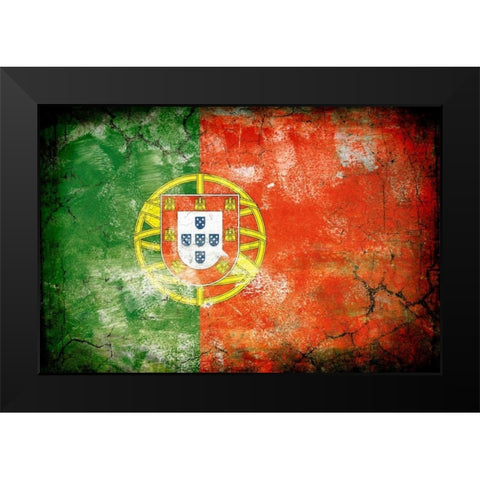 Portugal 1 Black Modern Wood Framed Art Print by Robins, John H.