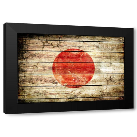 Japan 2 Black Modern Wood Framed Art Print by Robins, John H.