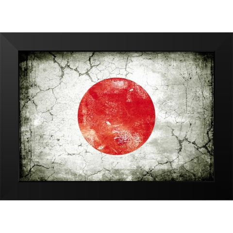 Japan 1 Black Modern Wood Framed Art Print by Robins, John H.