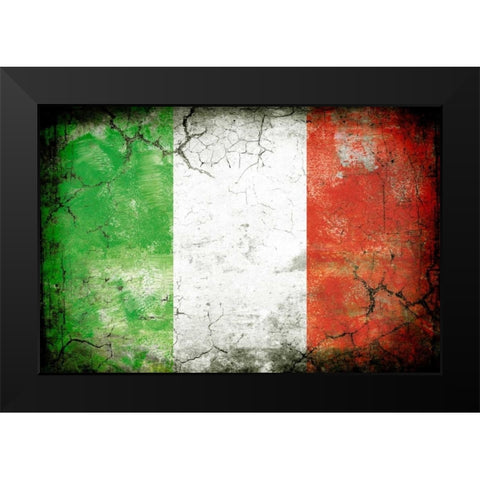 Italy 1 Black Modern Wood Framed Art Print by Robins, John H.