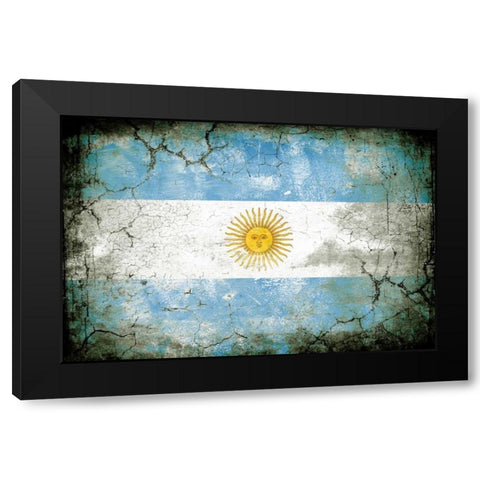 Argentina 1 Black Modern Wood Framed Art Print by Robins, John H.