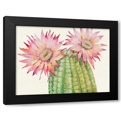 Desert Blossoms II Black Modern Wood Framed Art Print by OToole, Tim