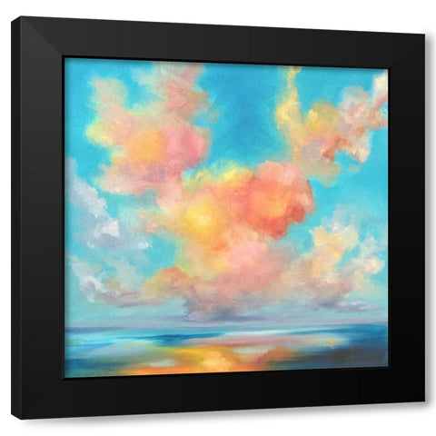The Sureness of Things Black Modern Wood Framed Art Print with Double Matting by Quin, Marabeth