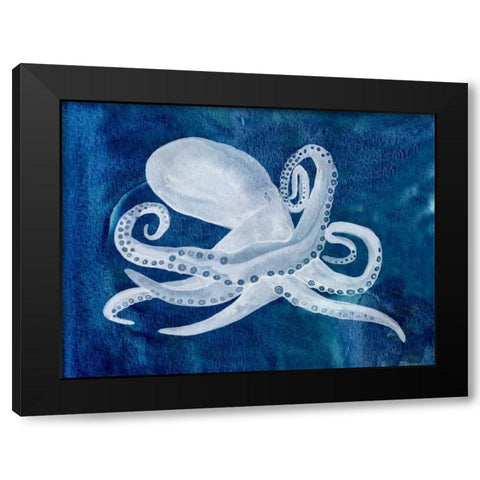 Cephalopod I Black Modern Wood Framed Art Print by Ludwig, Alicia