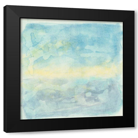Murmured Landscape II Black Modern Wood Framed Art Print by Stramel, Renee W.