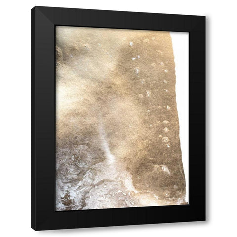 Gold Fusion I Black Modern Wood Framed Art Print by Contacessi, Julia