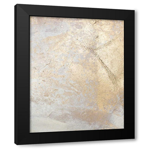 Gold Fusion V Black Modern Wood Framed Art Print with Double Matting by Contacessi, Julia