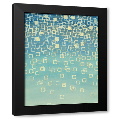 Faded Axioms I Black Modern Wood Framed Art Print with Double Matting by Lam, Vanna