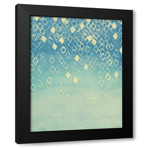 Faded Axioms III Black Modern Wood Framed Art Print with Double Matting by Lam, Vanna