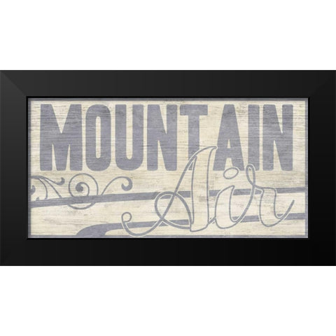 Lake Life II Black Modern Wood Framed Art Print by Vess, June Erica