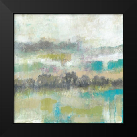 Fresh Landscape II Black Modern Wood Framed Art Print by Goldberger, Jennifer