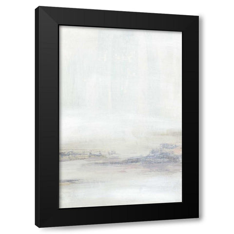 Estuary I Black Modern Wood Framed Art Print with Double Matting by Vess, June Erica