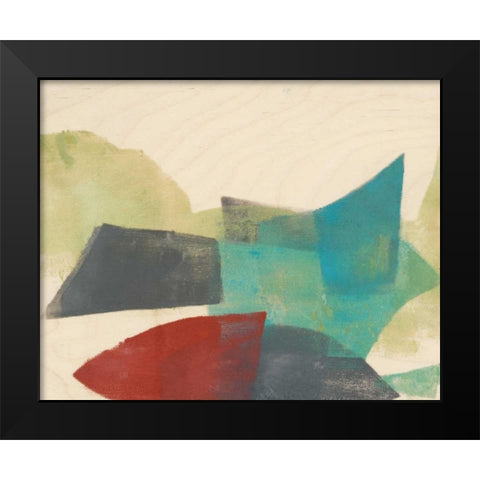 Ship Shape II Black Modern Wood Framed Art Print by Goldberger, Jennifer