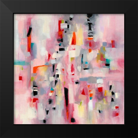 Relax I Black Modern Wood Framed Art Print by Galapon, Nikki