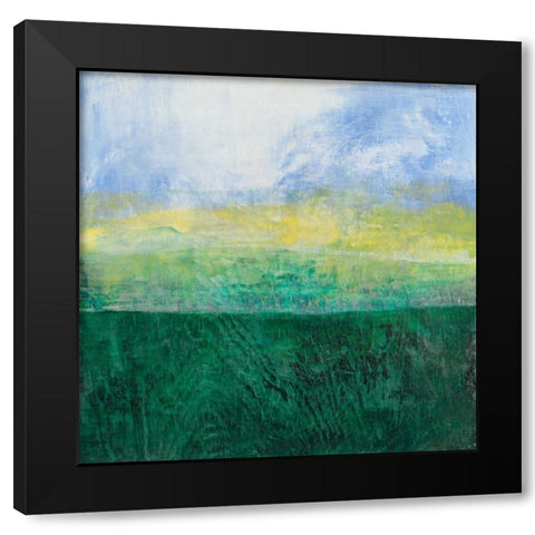 Whispers Emerge I Black Modern Wood Framed Art Print with Double Matting by Suderman, Karen