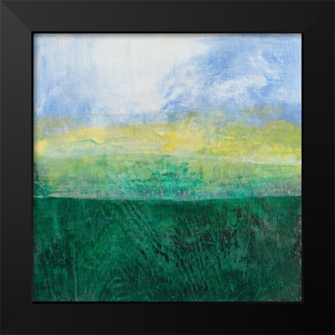 Whispers Emerge I Black Modern Wood Framed Art Print by Suderman, Karen