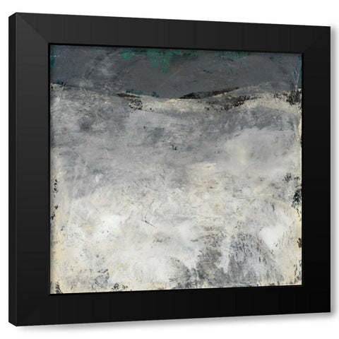 Pensive Neutrals II Black Modern Wood Framed Art Print with Double Matting by Suderman, Karen