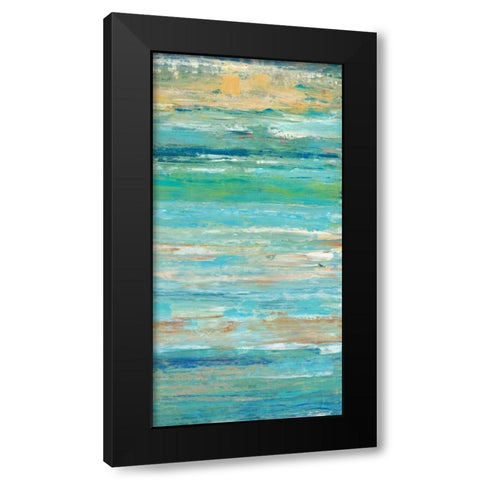 Riptide II Black Modern Wood Framed Art Print by OToole, Tim