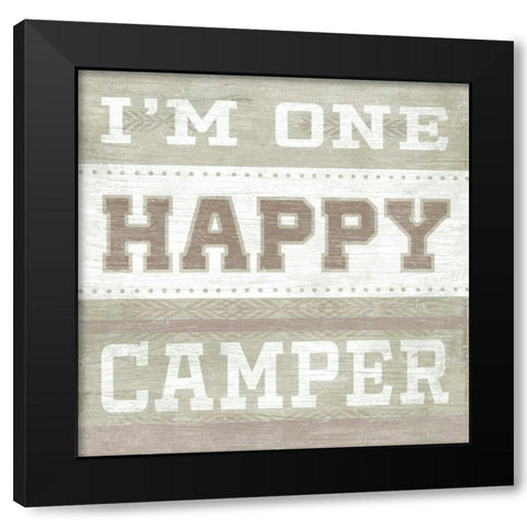 Lodge Life VI Black Modern Wood Framed Art Print with Double Matting by Vess, June Erica