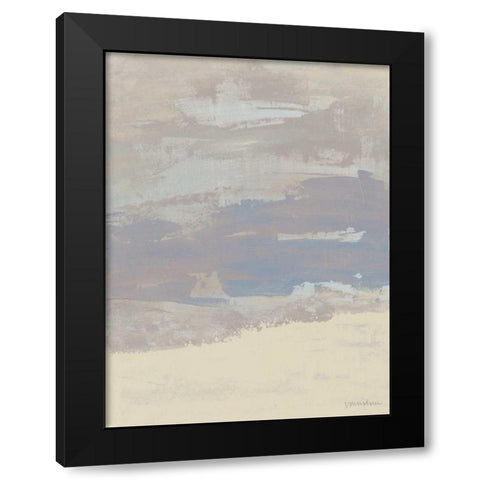 Mute Outpost II Black Modern Wood Framed Art Print by Lam, Vanna