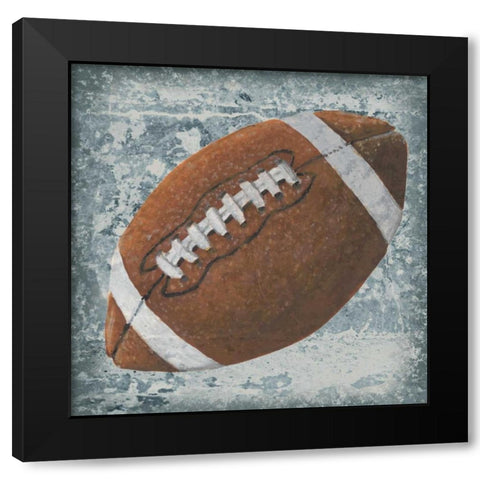 Grunge Sporting II Black Modern Wood Framed Art Print with Double Matting by Studio W