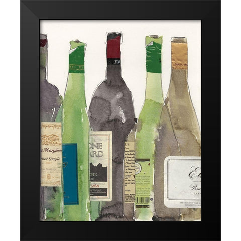 Custom Dinner Party I (ASH) Black Modern Wood Framed Art Print by Dixon, Samuel