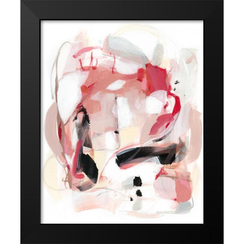 Soft Speak  I Black Modern Wood Framed Art Print by Long, Christina