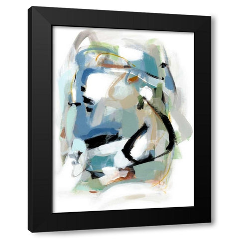 Fall II Black Modern Wood Framed Art Print by Long, Christina