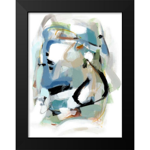 Fall II Black Modern Wood Framed Art Print by Long, Christina