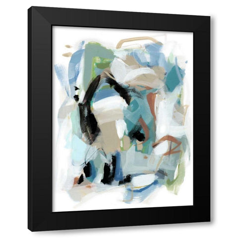 Fall III Black Modern Wood Framed Art Print by Long, Christina