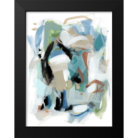 Fall III Black Modern Wood Framed Art Print by Long, Christina