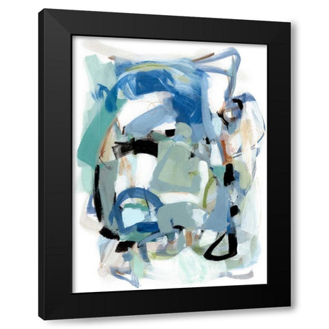 Fall IV Black Modern Wood Framed Art Print by Long, Christina