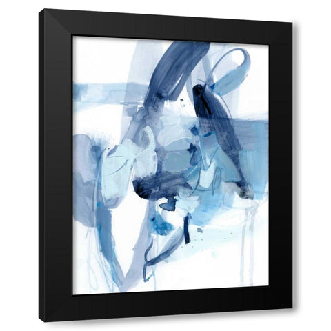 Saturday Night I Black Modern Wood Framed Art Print with Double Matting by Long, Christina