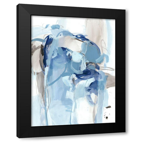 Friday Night II Black Modern Wood Framed Art Print by Long, Christina