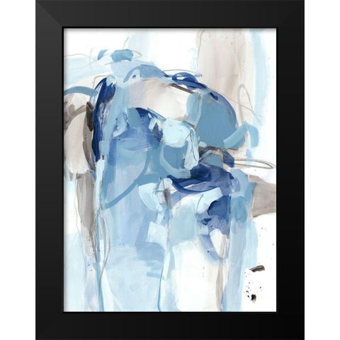 Friday Night II Black Modern Wood Framed Art Print by Long, Christina