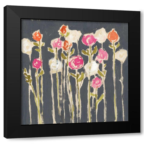 Laurels Lollies II Black Modern Wood Framed Art Print with Double Matting by Goldberger, Jennifer