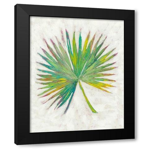 Vacation Palms I Black Modern Wood Framed Art Print with Double Matting by Zarris, Chariklia