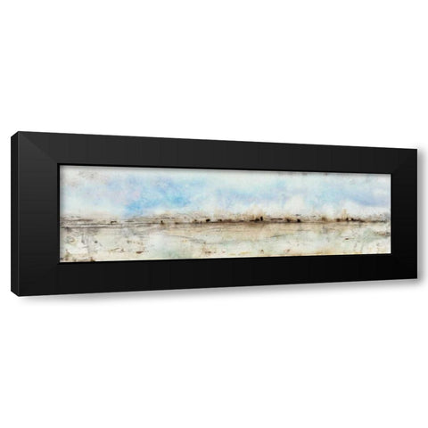 Panoramic I Black Modern Wood Framed Art Print with Double Matting by OToole, Tim